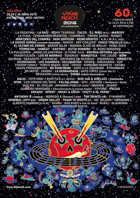 ViñaRock_2016_CARTEL