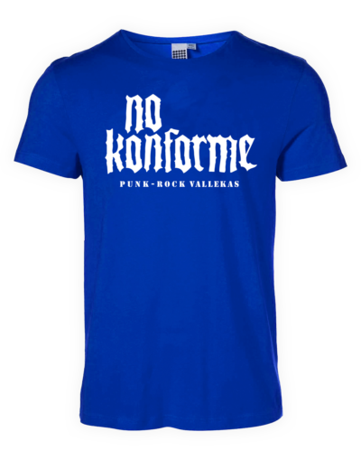 Camiseta Logo No Konforme Azul