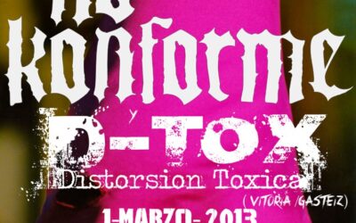 Anunciamos el primer concierto del 2013: En el Jimmy Jazz de Vallekas