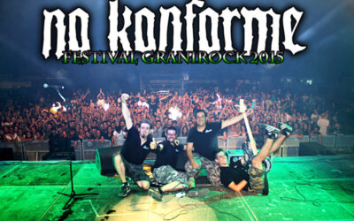 No Konforme en el GraniRock 2015. Agradecidos!