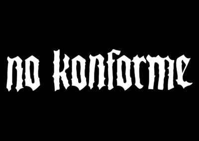 No Konforme Logo - Opcion 2 - Blanco