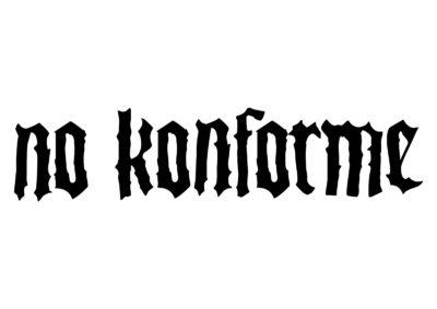 No Konforme Logo - Opcion 2 - Negro