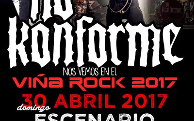No Konforme: Horario del ViñaRock!