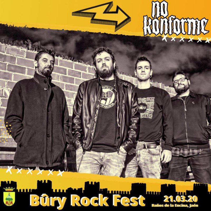 No Konforme en el Bury Rock Fest