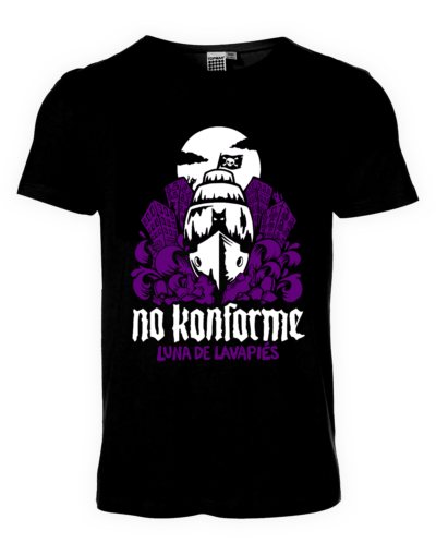 Camiseta Luna de Lavapiés Morada