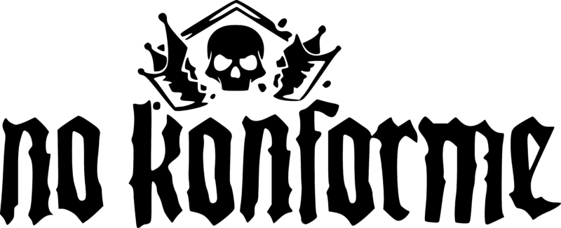 Logo No Konforme Negro A