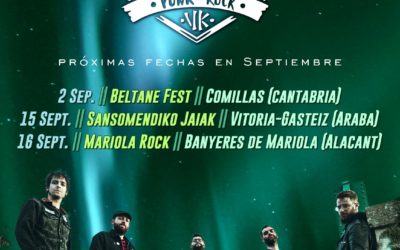 Conciertos del mes de Septiembre