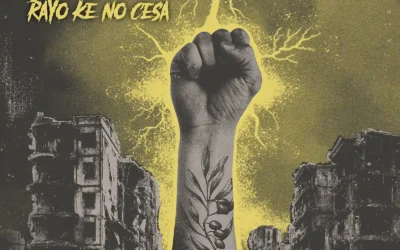 «Rayo ke no cesa» es nuestro quinto disco, y esta es su portada