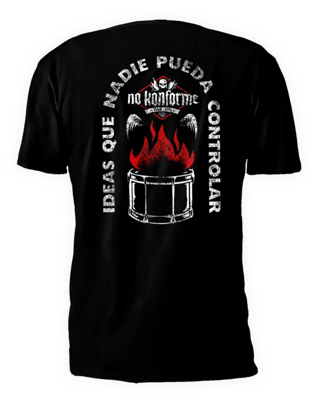 Camiseta Tambores de Guerra - Espalda