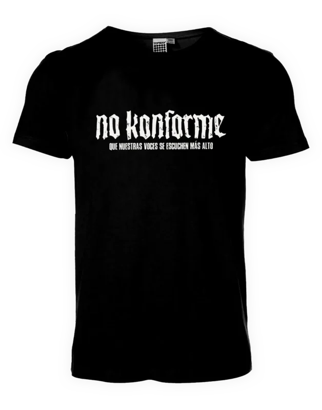 Camiseta No Konforme Manifestacion Frontal